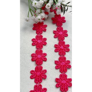 1m ren chỉ bóng hồng sen ( bản 2.5cm)