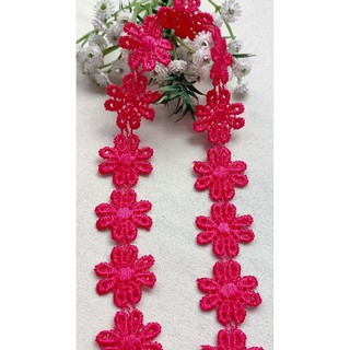 1m ren chỉ bóng hồng sen ( bản 2.5cm)