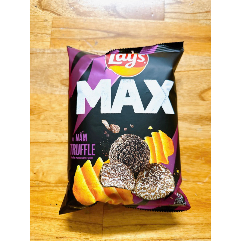 Bánh Snack Lay's nấm Trufle 42gram, đồ ăn văt
