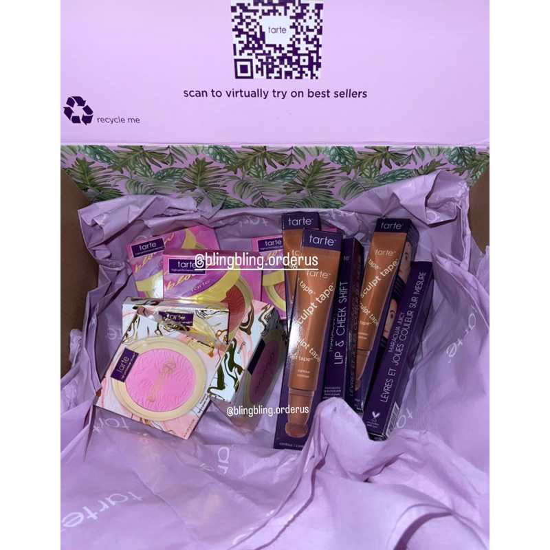 Má hồng Tarte Amazonian clay 12-hour blush in bloom bản giới hạn $30