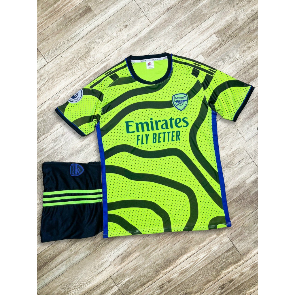 Bộ Đồ Đá Banh CLB Arsenal màu Xanh Lá