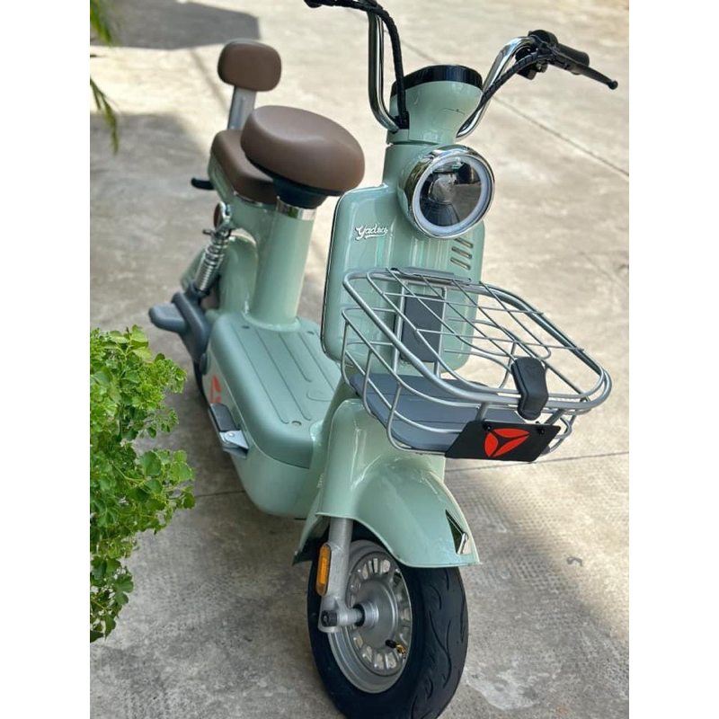 XE ĐẠP ĐIỆN YEDEA - Hàng chuẩn chính hãng - tặng kèm ghế bé chính hãng