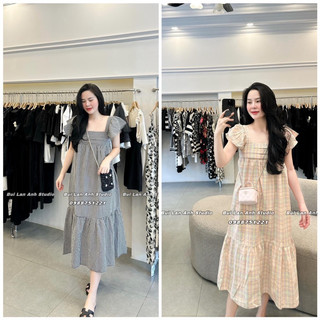 Váy li ngực tay bèo đuôi cá