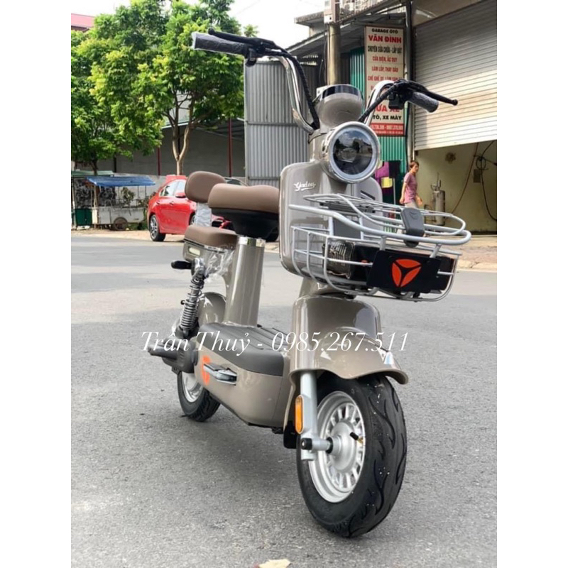 XE ĐẠP ĐIỆN YEDEA - Hàng chuẩn chính hãng - tặng kèm ghế bé chính hãng