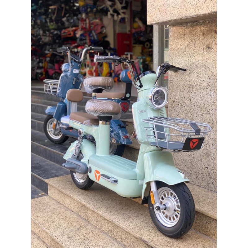 XE ĐẠP ĐIỆN YEDEA - Hàng chuẩn chính hãng - tặng kèm ghế bé chính hãng