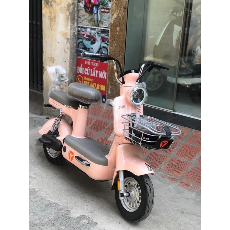 XE ĐẠP ĐIỆN YEDEA - Hàng chuẩn chính hãng - tặng kèm ghế bé chính hãng