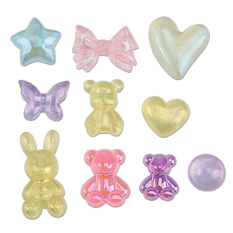 Charm lấp lánh blink làm kẹp tóc, toploader