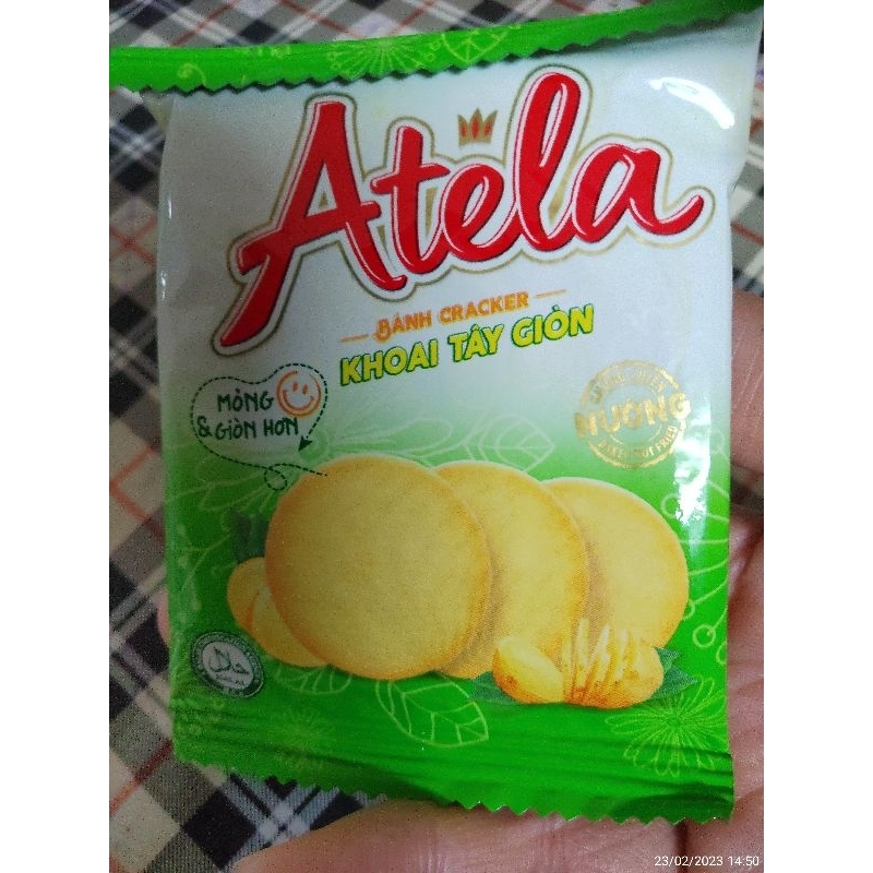 Bánh quy cracker Khoai tây 500gr