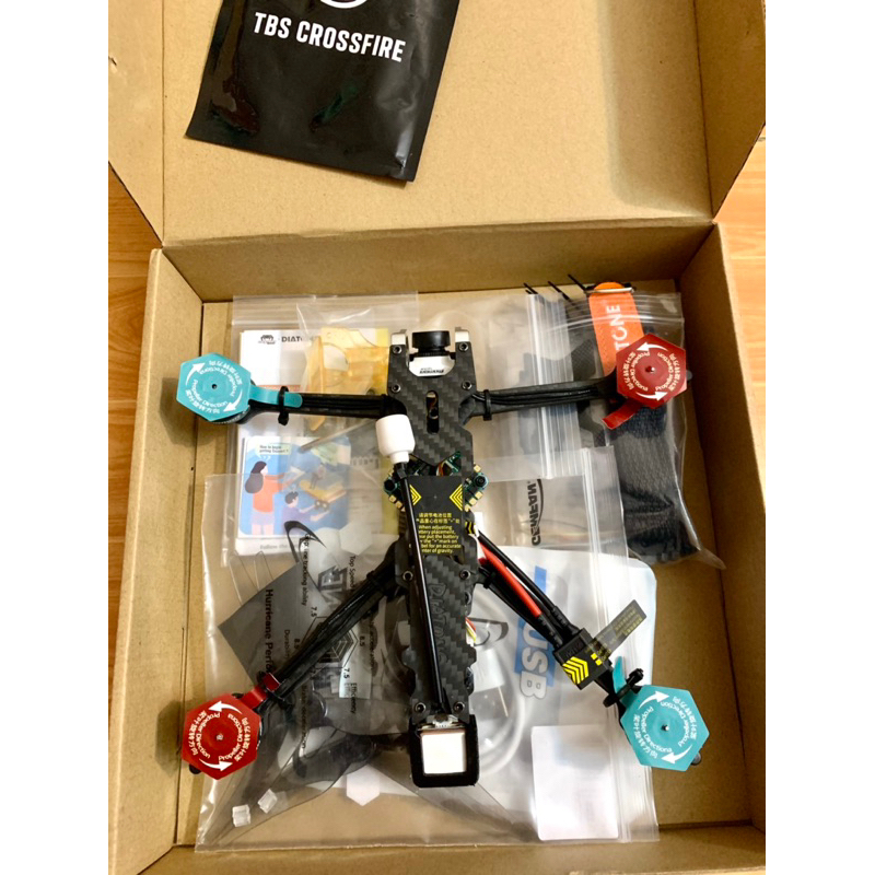Quad FPV Roma L5 4s Analog 5” + TBS nano
