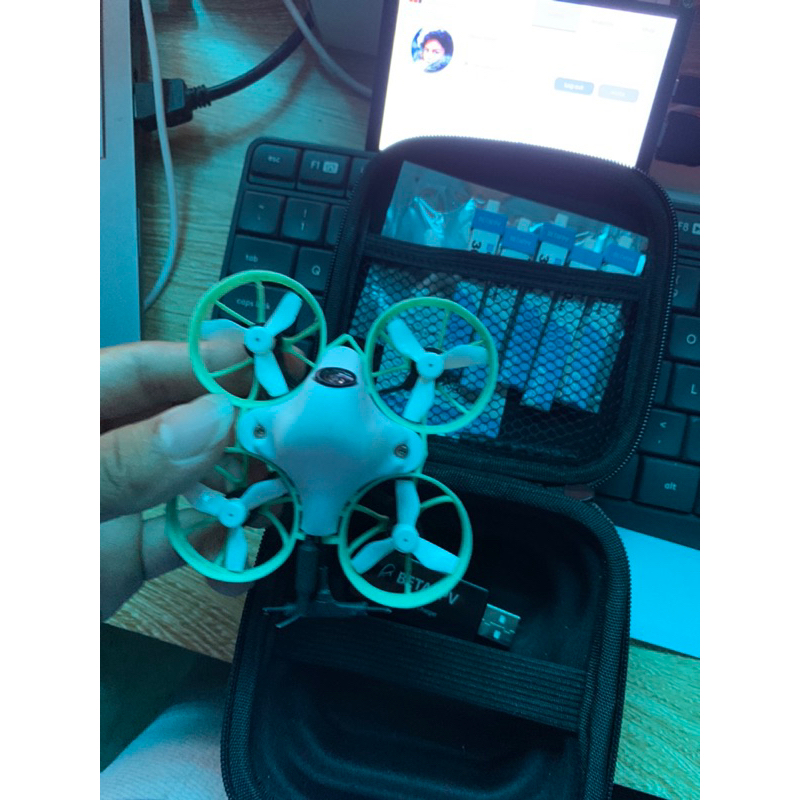 Meteor65 combo 5 pin + TBS nano + frame màu cam