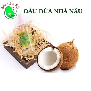 Dầu dừa nguyên chất nhà nấu chai 100ml ,500ml,1000ml