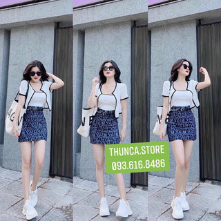 Set Áo 2 Món Croptop 55-95kg ( Big Size Huỳnh Ngọc )