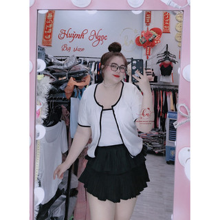 Set Áo 2 Món Croptop 55-95kg ( Big Size Huỳnh Ngọc )