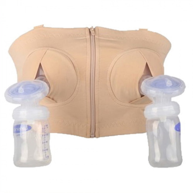 Áo hút sữa rảnh tay dùng cho máy hút sữa không dây và có dây Baby House BH2001