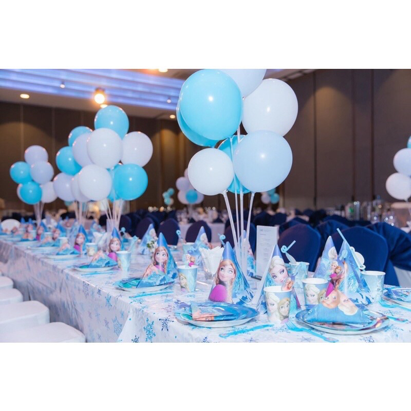 Set Bóng Công chúa Elsa Cả Bộ Backdrop