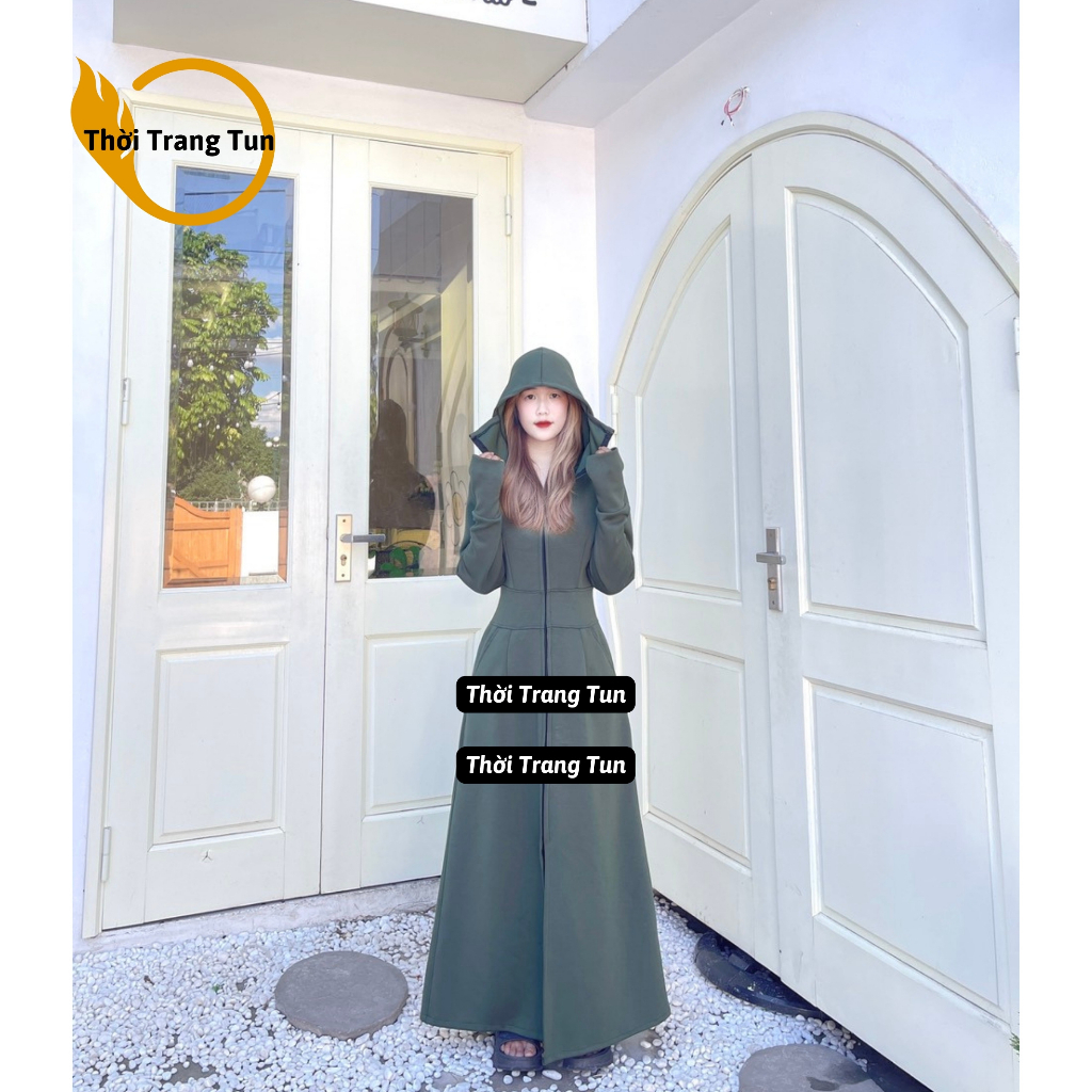 Áo Chống Nắng Dáng Dài Cotton Hàn Chất Dày (Nặng 700g/1 Áo) | BigBuy360 - bigbuy360.vn