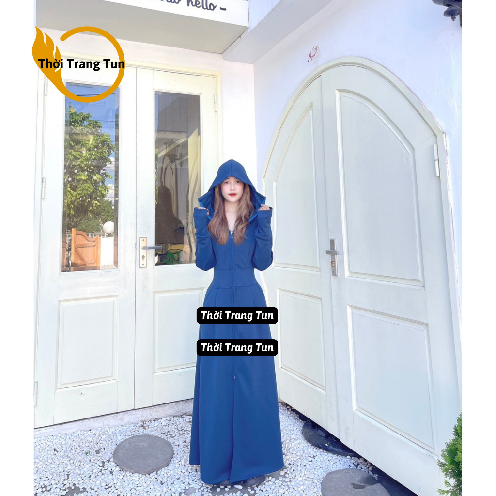 Áo Chống Nắng Dáng Dài Cotton Hàn Chất Dày (Nặng 700g/1 Áo) | BigBuy360 - bigbuy360.vn