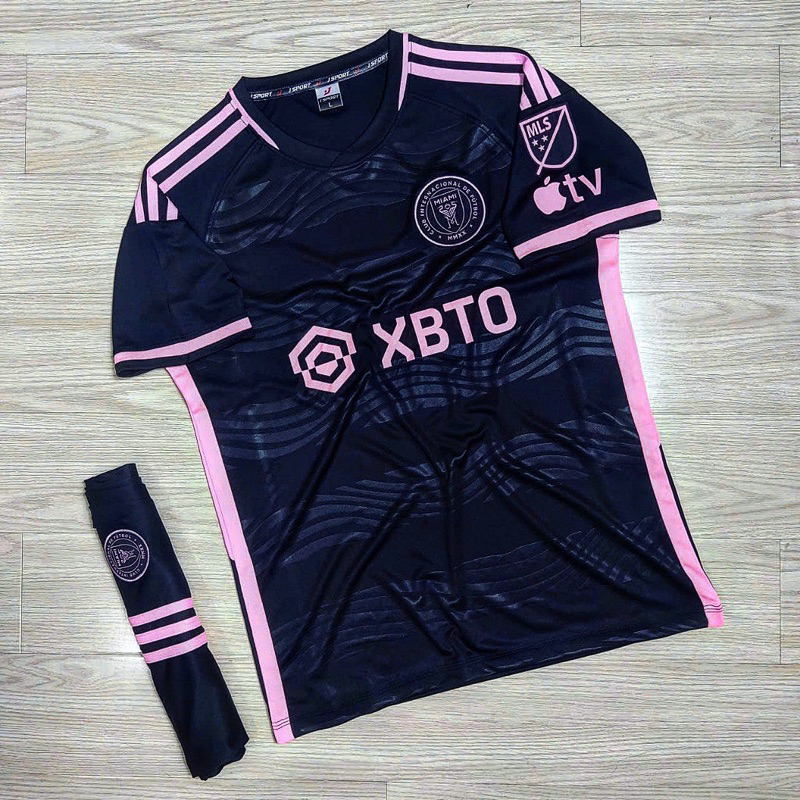 Bộ quần áo đá bóng inter miami 2024 áo bóng đá messi