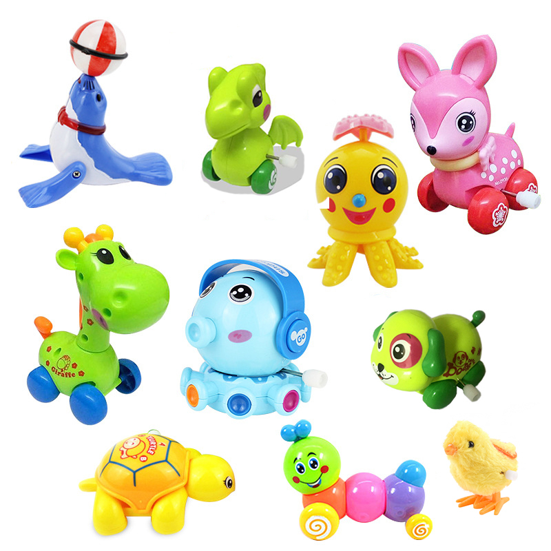 Đồ Chơi Con Thú Chạy Cót Dễ Thương Chuyển Động Thú Vị Đáng Yêu