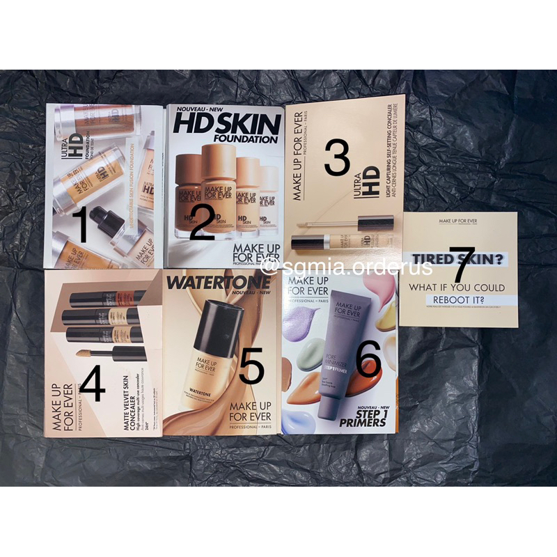 Sample Kem nền, che khuyết điểm, lót Make Up For Ever Professinal - Paris