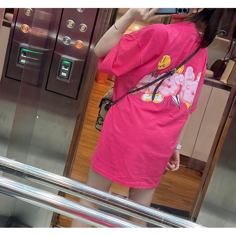 Áo phông Drewww hồng hot hit 2023 chất cotton 2c nặng 260gam siêu dày, Áo thun Drewww
