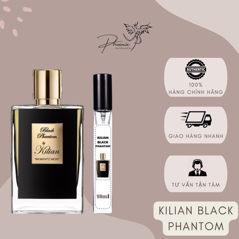 Nước hoa nam chiết BLACK PHANTOM 10ml bí ẩn, quyến rũ, tinh tế