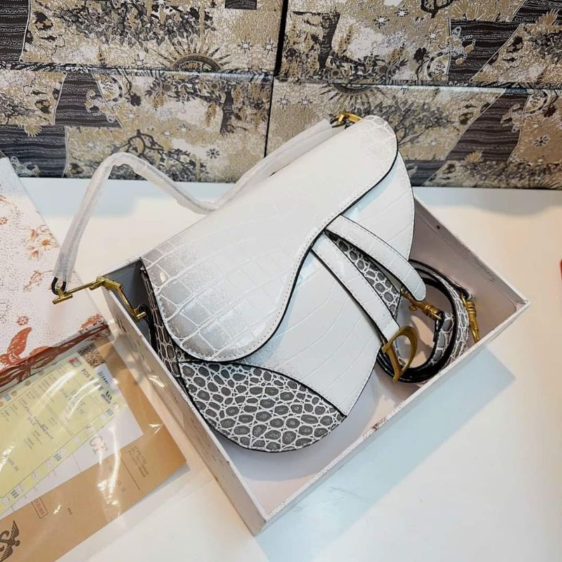 TÚI DIOR YÊN NGỰA BẠCH TẠNG NEW THỜI TRANG FULL BOX