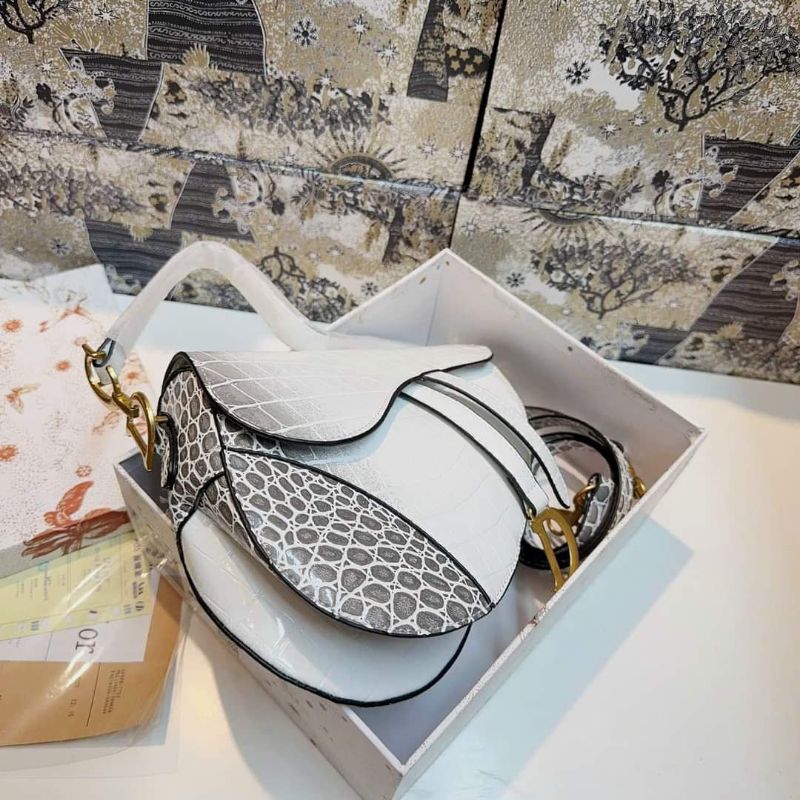 TÚI DIOR YÊN NGỰA BẠCH TẠNG NEW THỜI TRANG FULL BOX