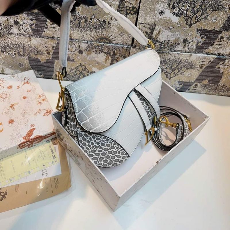 TÚI DIOR YÊN NGỰA BẠCH TẠNG NEW THỜI TRANG FULL BOX