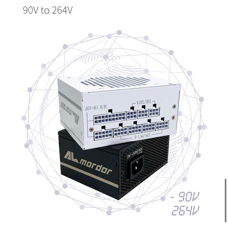 Nguồn máy tính Almordor SFX 80 Plus Gold 500W / 650W / 750W / 850W cho hệ thống PC ITX