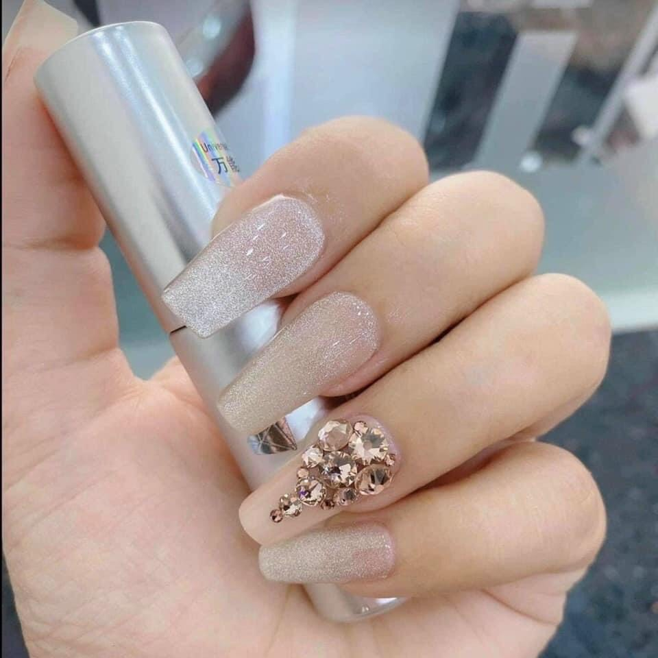 Top mắt mèo kim cương Huaxi 9D - Sơn gel mắt mèo kim cương lấp lánh