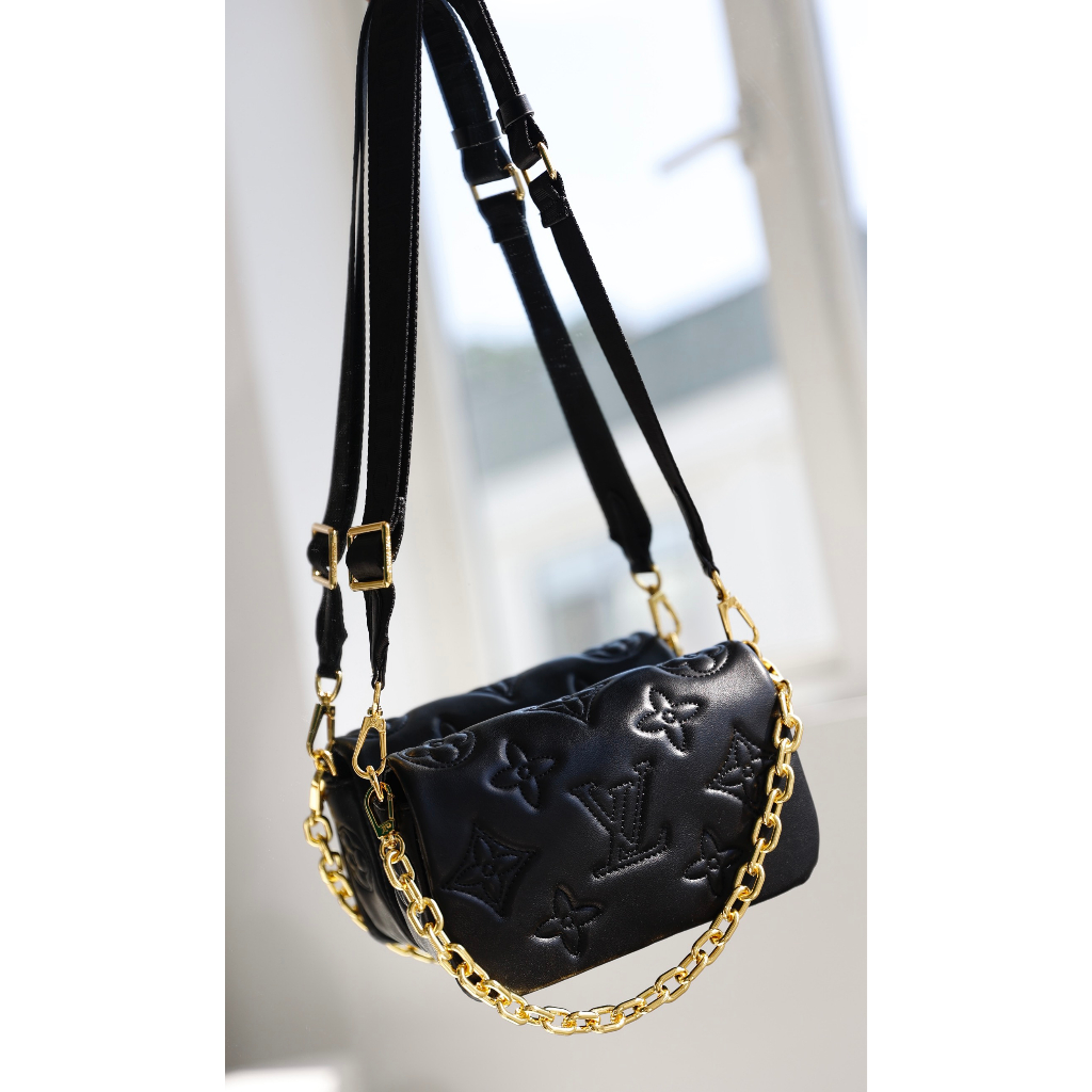 TÚI LV WALLET SZ18 DA BÒ