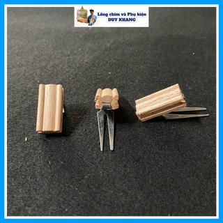 Xiên chuối, xiên hoa quả, bước nan 0.8-1.1cm cho lồng chim khuyên, hút mật, chim sâu,... - phụ kiện lồng chim Duy Khang