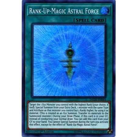 Thẻ bài Yugioh - TCG - Rank-Up-Magic Astral Force / INCH-EN044 '