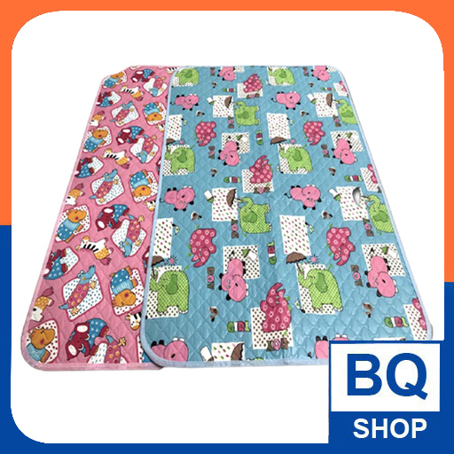 Chiếu nhựa chống thấm loại to 55 x 70cm cho bé sơ sinh BQSHOP