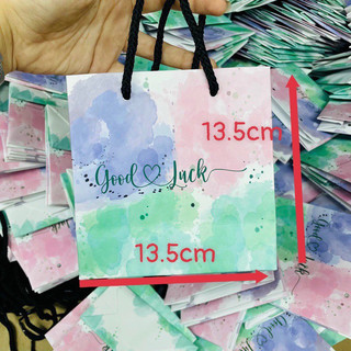 bộ combo 20 túi giấy size 13.5x13.5cm