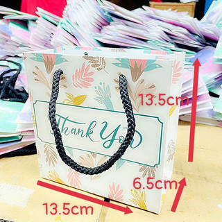 bộ combo 20 túi giấy size 13.5x13.5cm