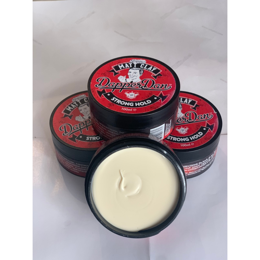 Sáp vuốt tóc Dapper Dan Matt Clay 100gr nhập khẩu pháp, tạo kiểu giữ nếp cho tóc HÀNG CHÍNH HÃNG