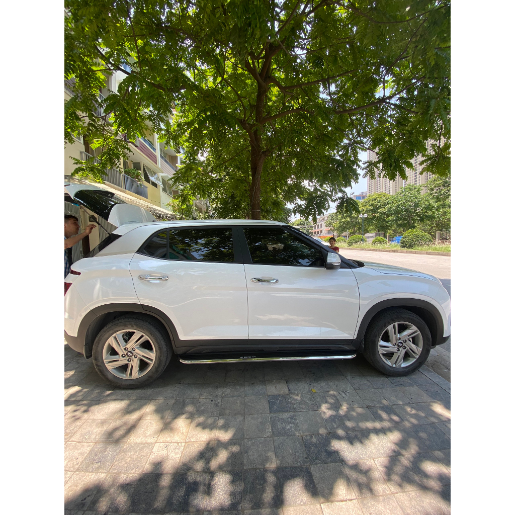 Bậc bệ bước chân cao cấp xe Huyndai Creta 2022+ (mẫu Cayenne)