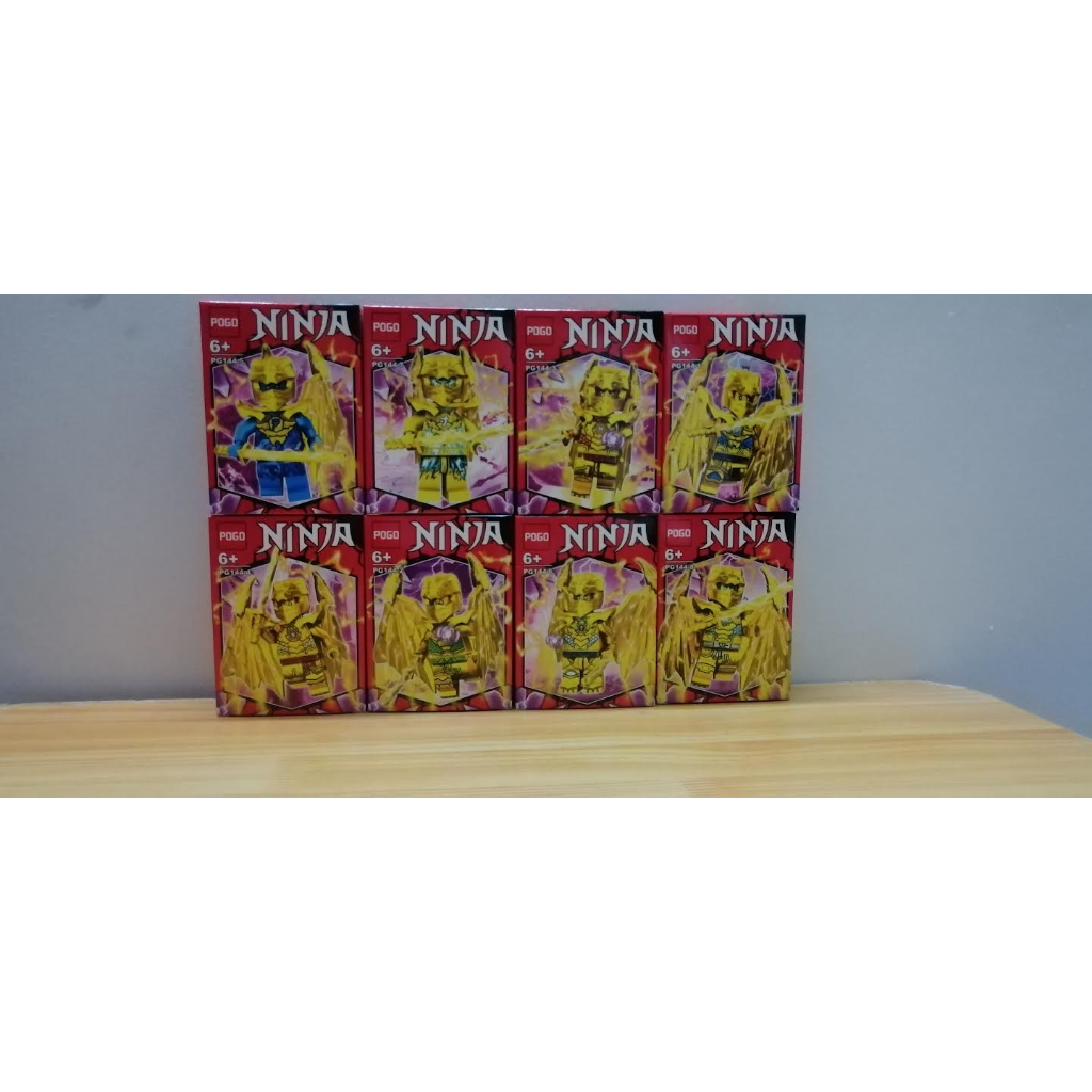 Đồ Chơi Ninjago Hộp Loại Màu Vàng Nhân Vật Cho Bé