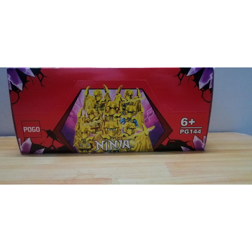 Đồ Chơi Ninjago Hộp Loại Màu Vàng Nhân Vật Cho Bé
