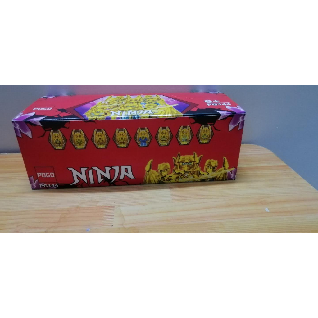 Đồ Chơi Ninjago Hộp Loại Màu Vàng Nhân Vật Cho Bé