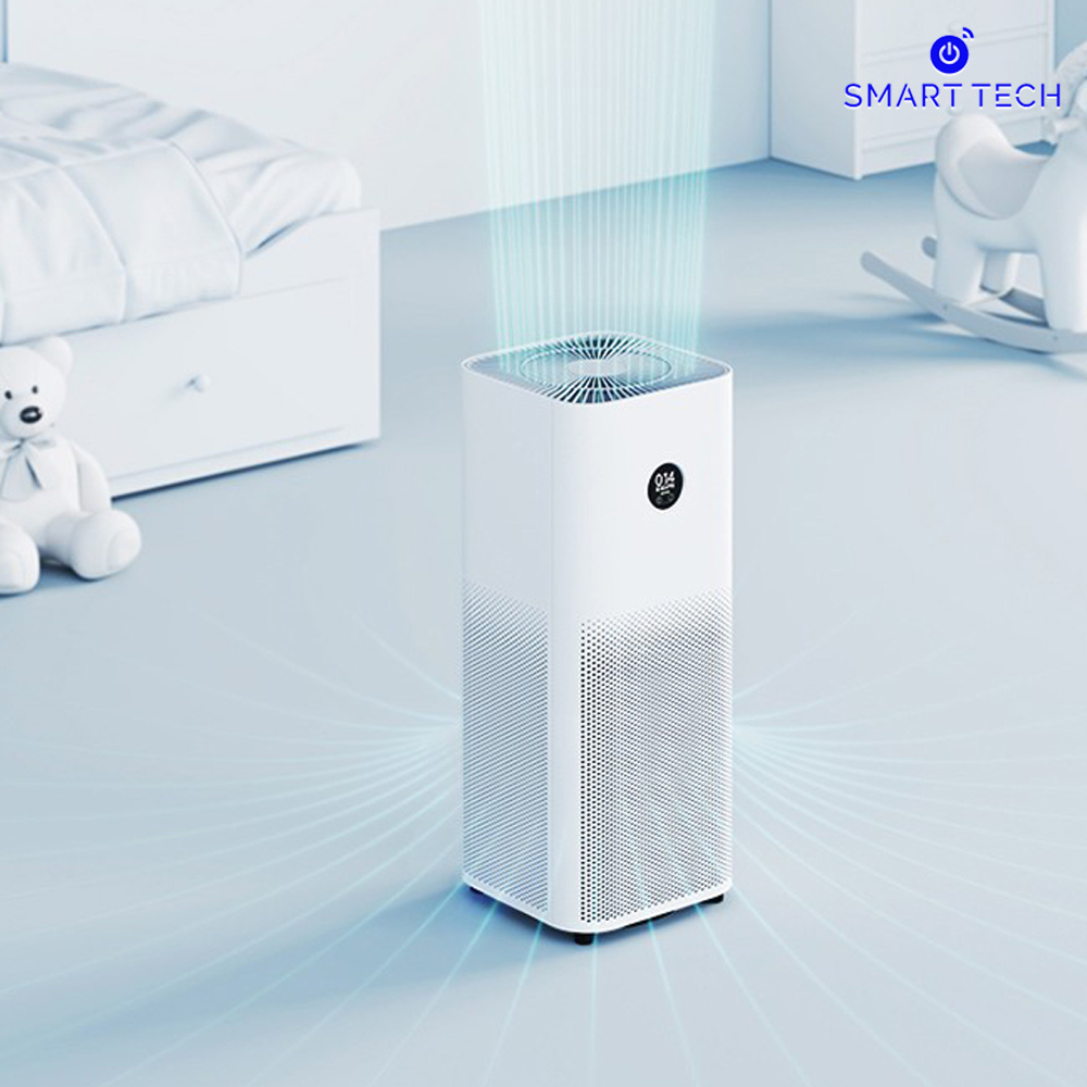 Máy Lọc Không Khí SMART TECH VN - Máy Lọc Nước Xiaomi Smart Air Purifier 4 Thiết Kế Nhỏ Gọn Mang Lọc Ion Khử Mùi