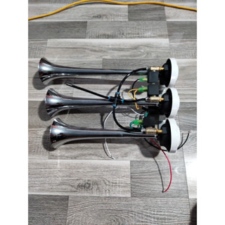 Còi hơi 3 loa bíp bo kiểu basuri (chưa kèm nhại)