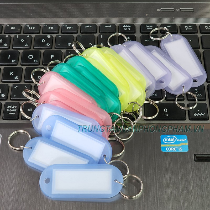 Móc chìa khóa SQ-3308 Key Tag - thẻ chìa dùng ghi chú, đánh dấu số chìa khóa, hành lý
