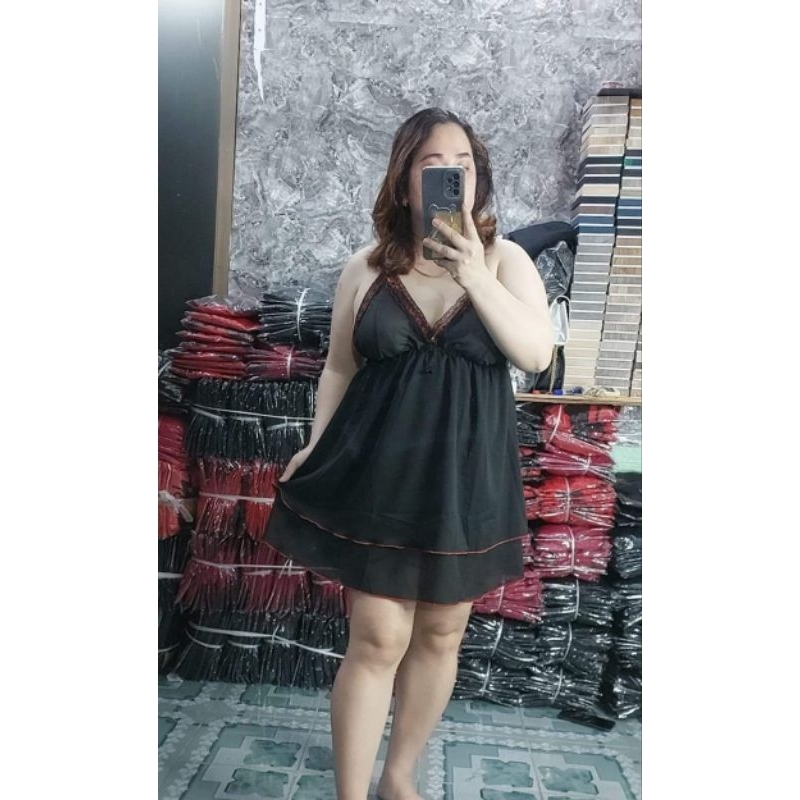 đầm von 2lop bigsize