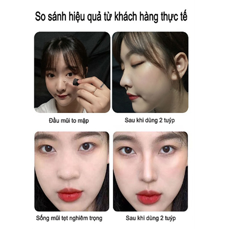 Serum cao mũi Tinh dầu nâng mũi Tinh dầu ũi Sụn nâ Định hình mũi 10ml Thu nhỏ cánh mũi Nâng sống mũi
