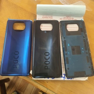 Nắp lưng xiaomi poco X3