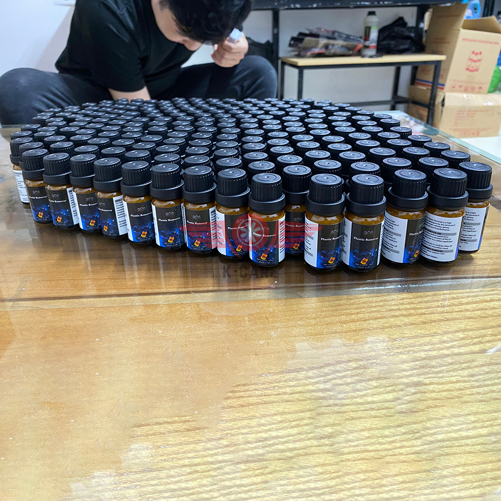 Phục hồi nhựa nhám, đánh bóng nhựa nhám xe ô tô, xe máy làm mới vỏ xe, taplo chính hãng chai 10ml hiệu quả lâu dài Kcare