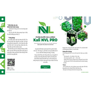 Phân nước kali nvl pro